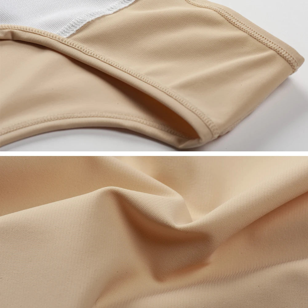 XUJI Transgender FTM Half Chest Binder – Breathable Tomboy Chest Compression for Comfort