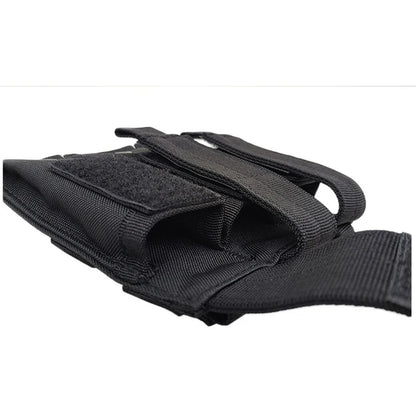 9mm Tactical Magazine Pouch - MOLLE Single & Double Mag Bag, Open-Top Pouch for Glock, M1911, 92F, Torch & Triple Bag