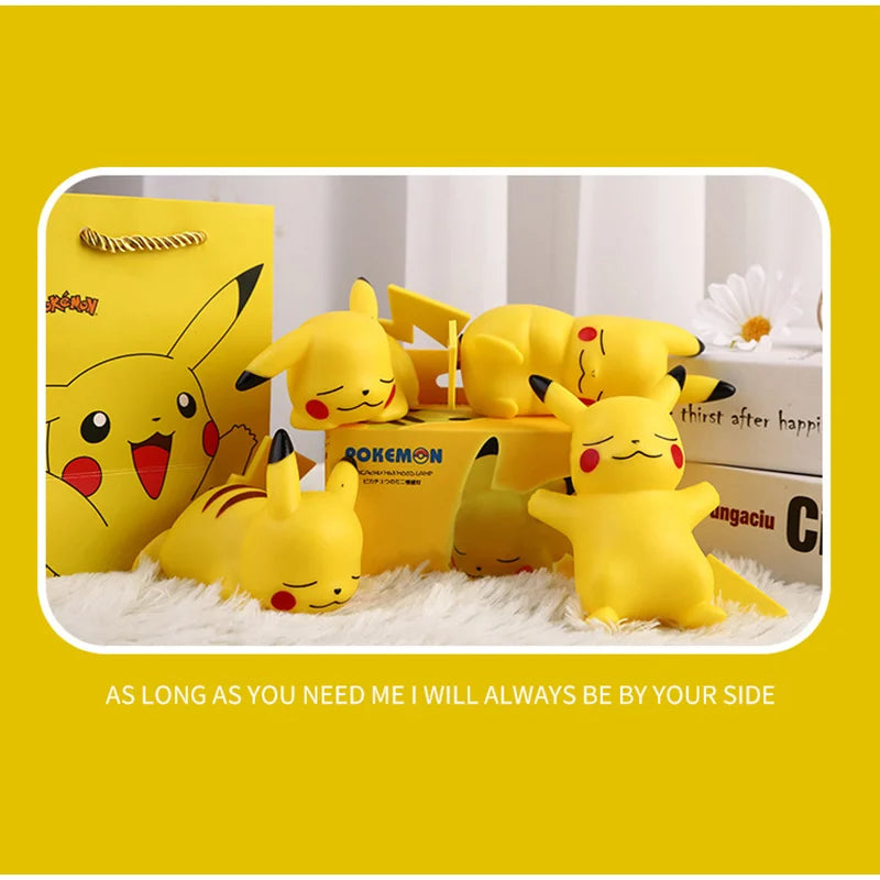 Pokemon Pikachu Night Light – Glowing Bedside Lamp & Cute Toy for Kids’ Birthday or Christmas Gift