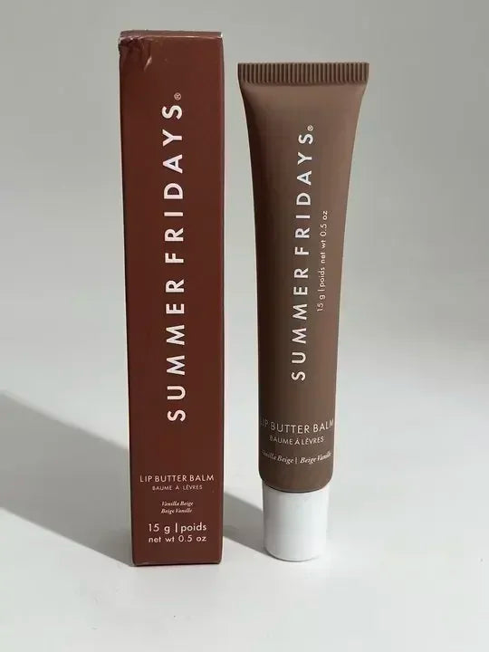 Summer Fridays Lip Balm – Moisturizing Vanilla Pink Sugar & Coffee Cake Scented Lip Gloss, Transparent Lip Oil Makeup