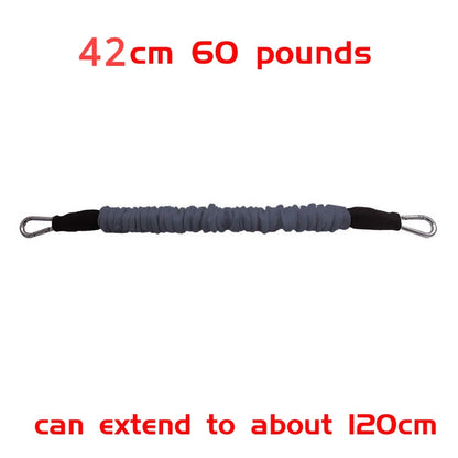 Thickened Latex Resistance Bands — 30/42/65/80cm Pull Rope for Gym, Fitness Training & Taekwondo (Customizable)