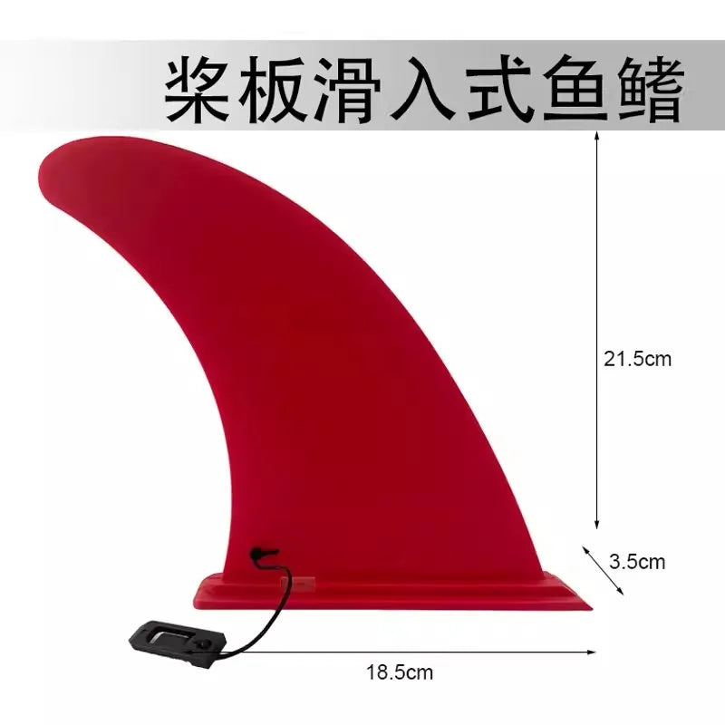 Surf Water Wave Fin SUP Accessory – Stabilizer for ZRAY Paddle Board, Surfboard Slide-In Central & Side Fin