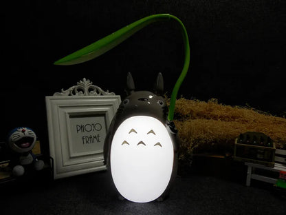 My Neighbor Totoro Cartoon LED Charging Night Light – Animal USB Table Lamp for Kids, Reading & Room Decor Gift