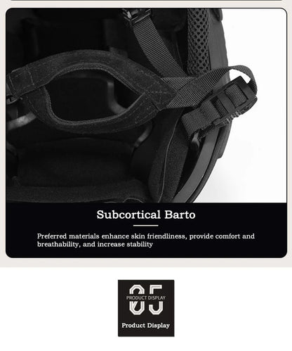 FAST Tactical Kevlar Helmet – High-Quality Suspended Pad Helmet for Outdoor, Hunting & Military Use