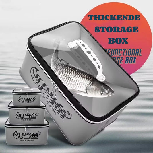 Multifunction EVA Folding Fishing Bag – Live Fish Bucket and Water Container, 4L/6L/10L/14L Tackle Storage Case