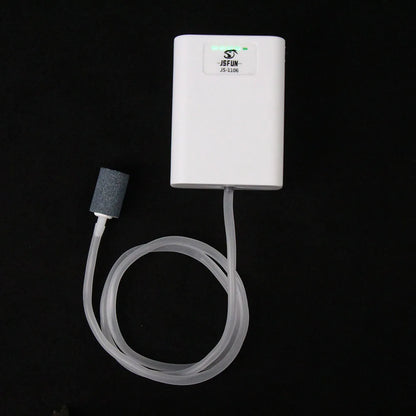 JSFUN USB Rechargeable Fish Tank Pump – Ultra-Quiet Portable Aerator for Outdoor Fishing