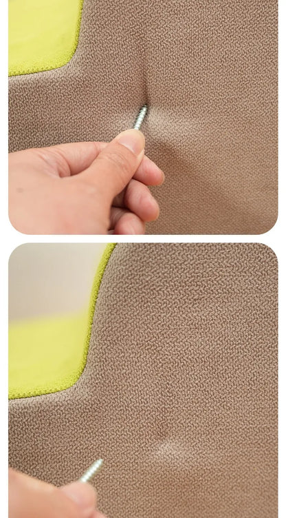 Pet 2/3-Step Stair Ramp for Dogs and Cats - Memory Foam Sponge, Removable and Washable, Training Pet Ramp for Sofa