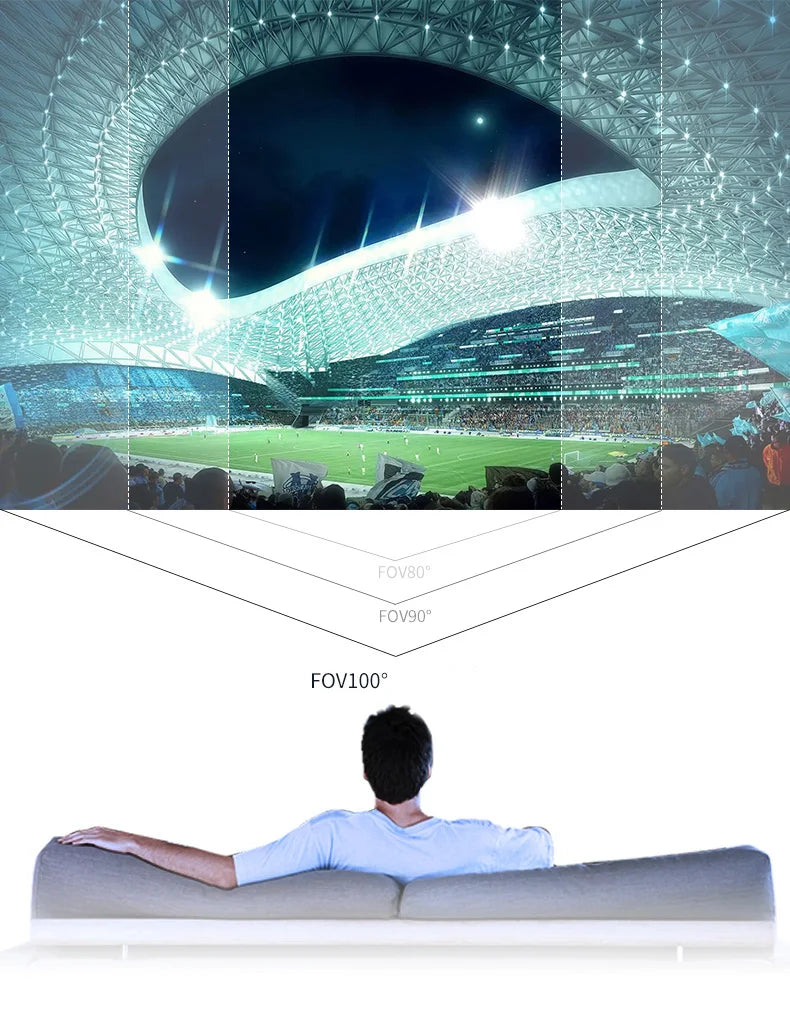 VR Shinecon 10.0 3D Virtual Reality Headset – Helmet Goggles for Smartphone Gaming