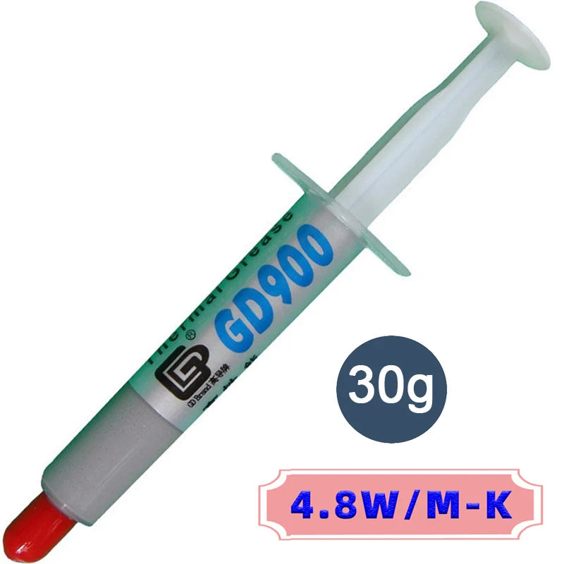GD900/GD-2 Thermal Conductive Grease – Silicone Heatsink Paste 7g/15g/30g for PC, CPU, GPU, LED & VGA Cooling