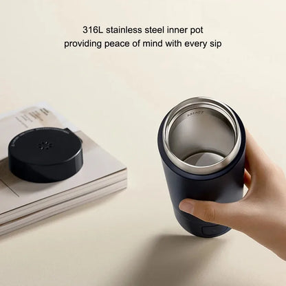 XIAOMI Mijia Portable Electric Kettle 2 — 350ml Smart Temperature Insulated Thermos Cup Fast Water Boiler for Travel