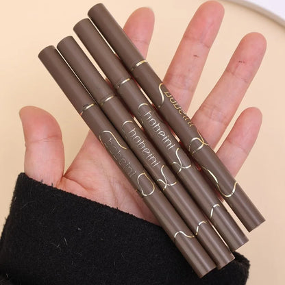 Waterproof Quick-Dry Liquid Eyeliner – Ultra-Fine Matte Black/Brown Long-Lasting Eye Makeup Gift