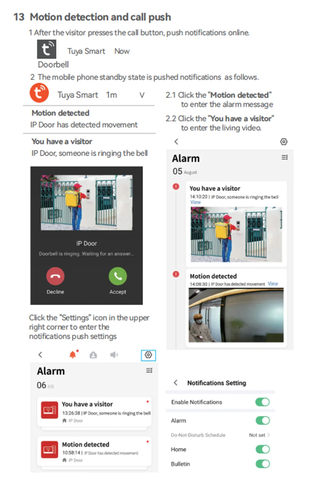 Fingerprint 5-in-1 WiFi Video Doorbell — Tuya Smart 1080P Touch Intercom System for Home Security