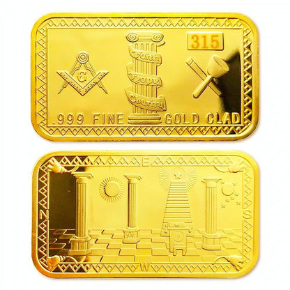 1 oz Swiss Argor Heraeus Gold Bar — 24K Gold Coin Bullion with Acrylic Seal & Unique Serial Number, Non-Magnetic