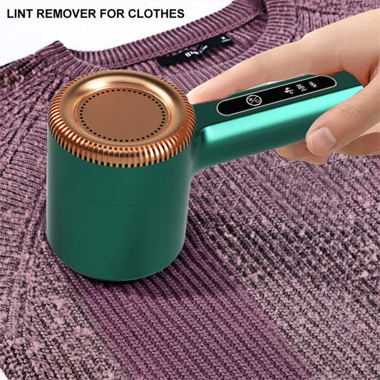 USB Electric Rechargeable Lint Remover: Hair Ball Trimmer Fuzz Clothes Sweater Shaver - Convenient Clothes Reels Removal Device