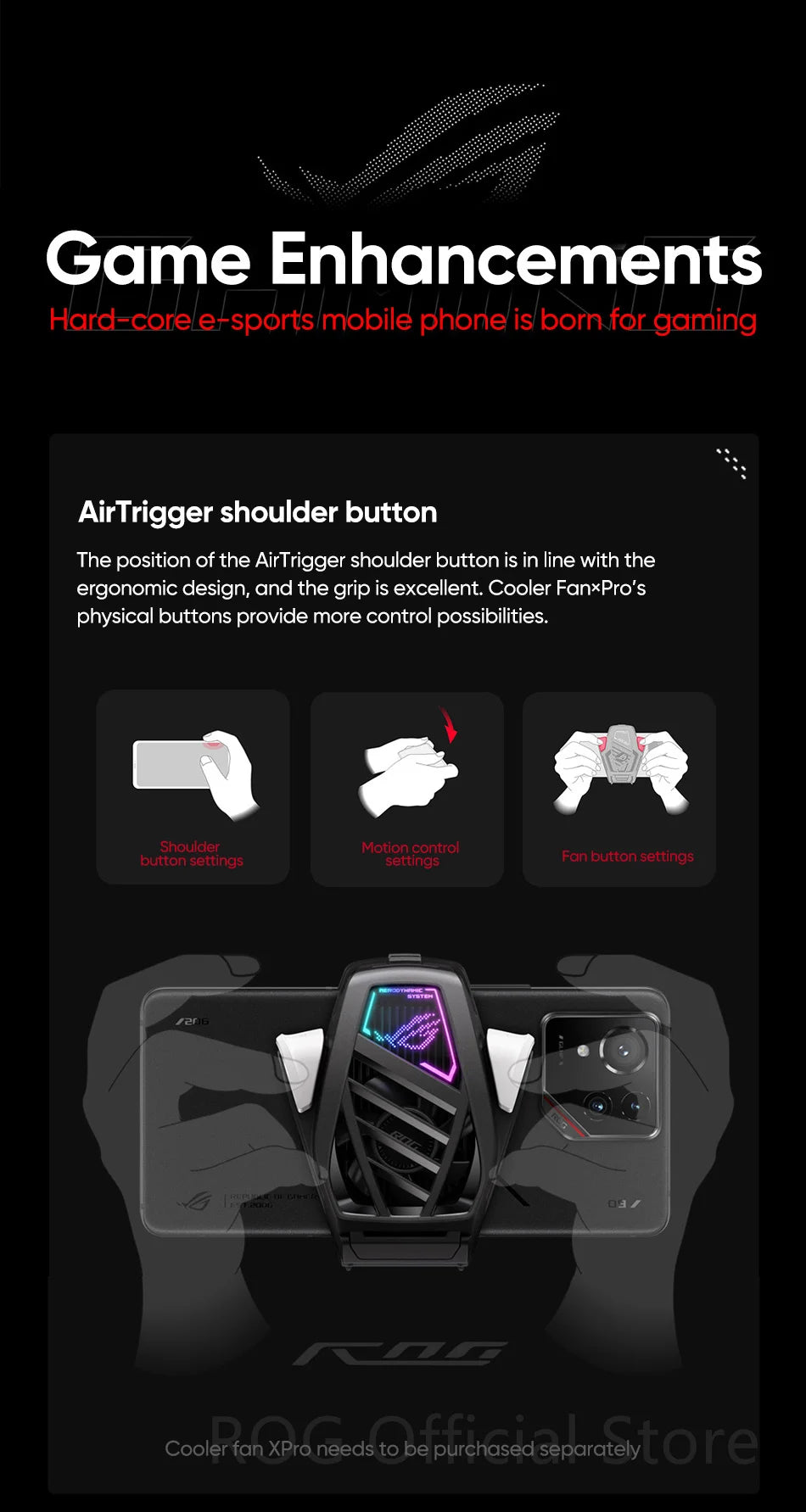 World Premiere ASUS ROG Phone 9 – Snapdragon 8 Elite 5G Smartphone, 6.78'' 185Hz AMOLED Display, 5800mAh, NFC, ROG 9 Pro