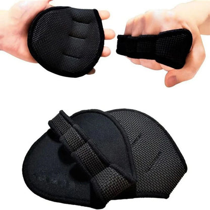 Half-Finger Gym Fitness Gloves – Palm Protectors for Weightlifting, Dumbbell Grips & Workout Training