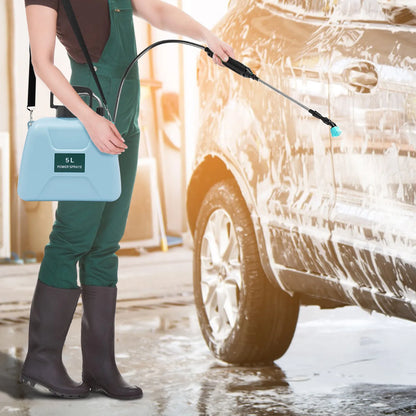 5L (1.35 Gallon) Rechargeable Electric Garden Sprayer — Two-Mode Battery Powered Plant Sprayer