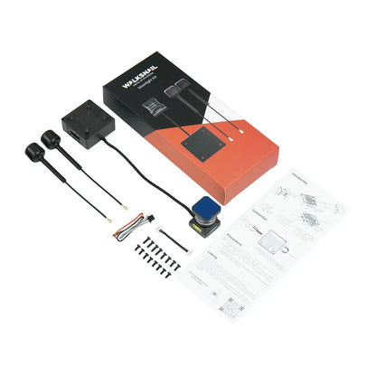 Walksnail Moonlight Kit 4K/60FPS Starlight Camera, 160° FOV, Built-in EIS, Gyroflow Support, Dual Antennas, 2-6S for RC FPV Drones