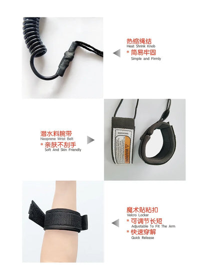 Surfing Safety Handlines — TPU Ropes for Stand Up Paddle Boards & Surfboards