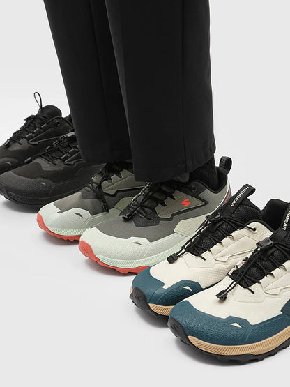 HOBIBEAR Hiking Shoes for Men & Women – Elastic Band, Non-Slip, Comfortable Outdoor Walking & Running Sneakers