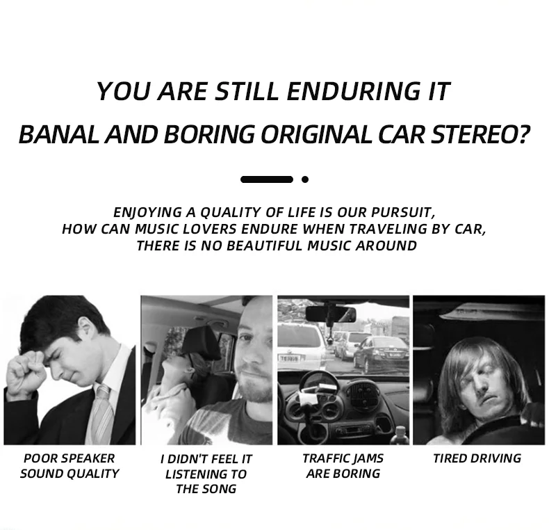 10 Inch Car Audio Subwoofer – 150W RMS Active Stereo, High Power Pure Bass Slim Speaker for Under-Seat Installation