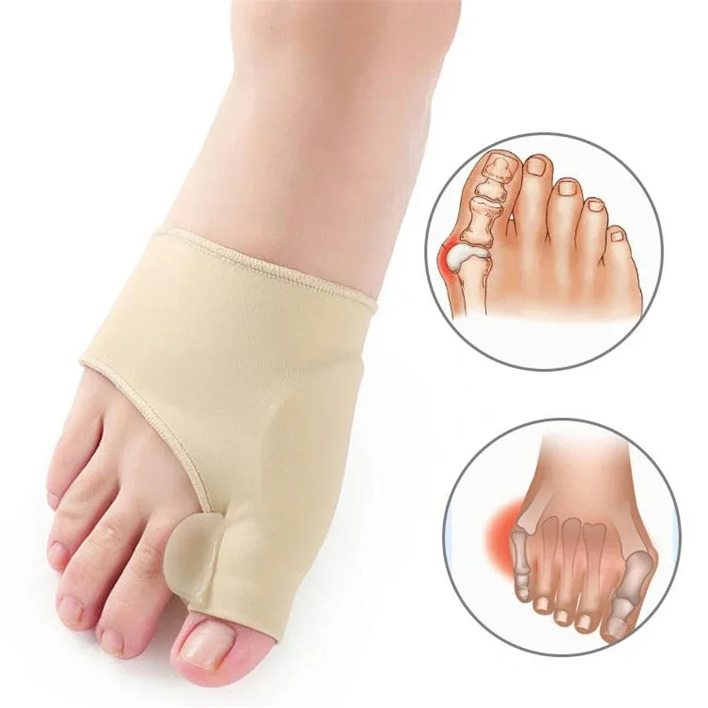 Toe Separator Bunion Corrector – Hallux Valgus Toe Pain Relief Foot Care Tool