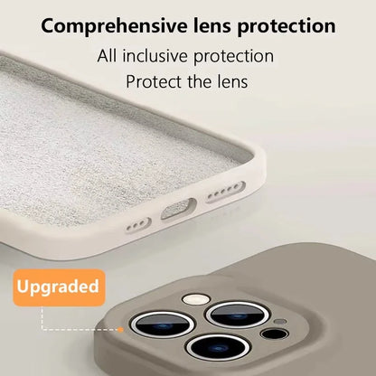 Original Liquid Soft Silicone Magsafe Case — Magnetic Wireless Charging Cover for iPhone 11–16 Pro Max