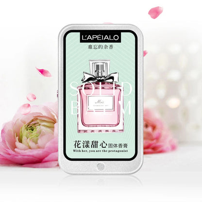 Women’s Pheromone Solid Perfume Balm – Long-Lasting Light Fragrance, Portable Body Perfume Stick