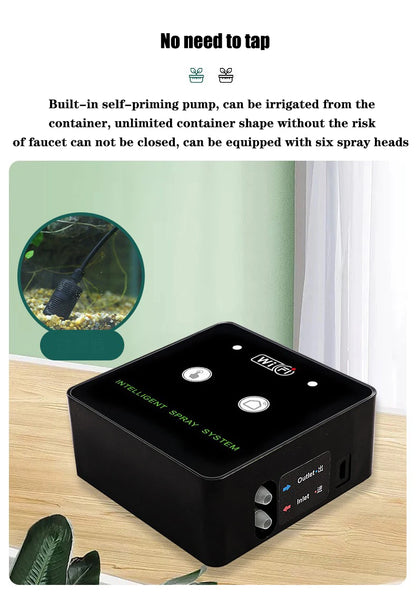 WiFi Rainforest Sprayer — Automatic Timed Mist System Kit for Reptiles & Irrigation