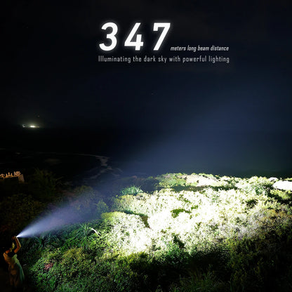 IMALENT BL70 EDC Flashlight – 6000 Lumens Cree XHP70 HI LED, Type-C Rechargeable Dual Light Source for Camping & Work