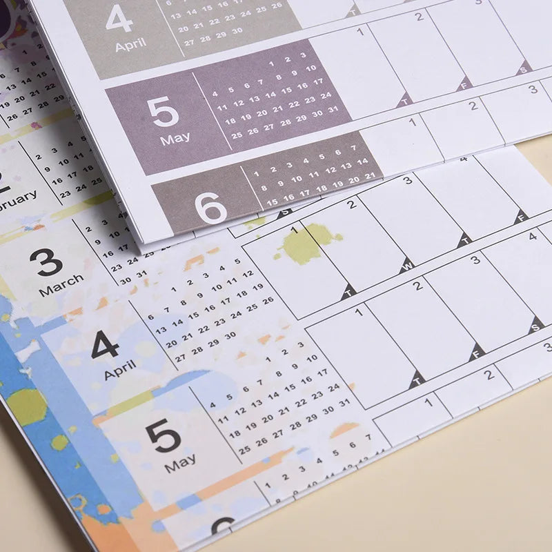 2024-2025 Kawaii Wall Calendar Planner – Large Schedule Organizer, To-Do List, Target Tracker, Office Supplies