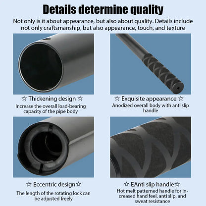 1.2m Ultra-Long Carbon Fiber Invisible Selfie Stick – For Insta360 X3/X2, DJI Action 3, GoPro Cameras