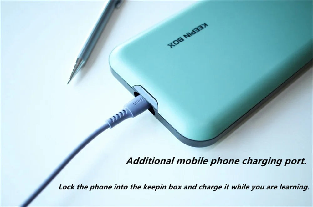 Portable Self-Control Timer Lock Box for Smartphones | Student Self-Discipline Timer Locker | Phone Addiction Timer