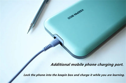 Portable Self-Control Timer Lock Box for Smartphones | Student Self-Discipline Timer Locker | Phone Addiction Timer