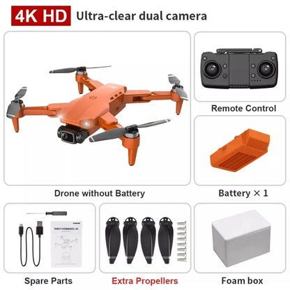 Drone L900 Pro 4K – Professional 5G GPS HD Dual Camera Photography, Brushless Foldable Quadcopter, 1.2KM Distance RC Drone Toys