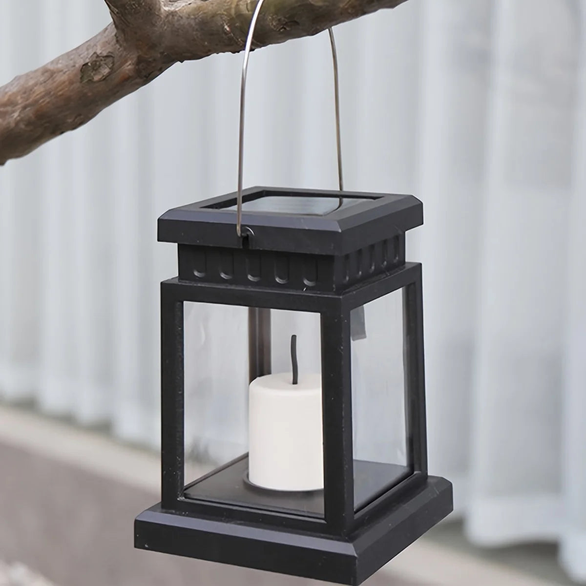 Garden Decor Outdoor Solar Lights | Retro Palace Lantern and Hanging Candle Lamps | Landscape and Floor Lighting