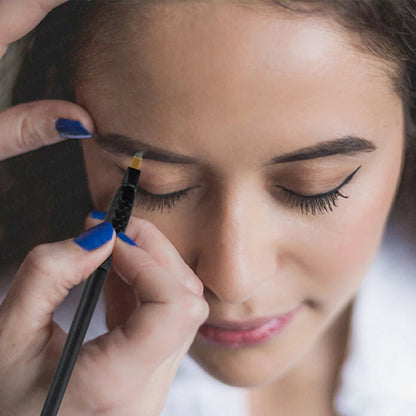 10pcs Disposable Microblading Pens – 18U & 14F Semi-Permanent Eyebrow Hand Tools