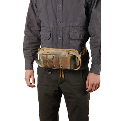 Tactical IWB Concealment Pistol Pouch - MOLLE Shoulder Strap Gun Holster for Glock 17/19, 1911, Taurus G2C, HK USP