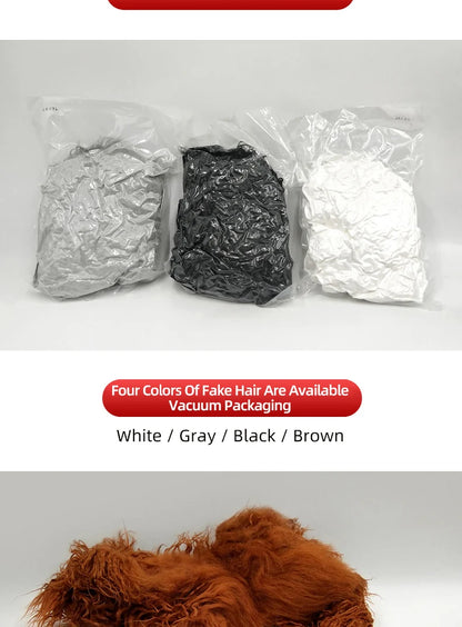 Pet Grooming Practice Poodle Model — Full Body Simulation Dog Mannequin for Grooming Training