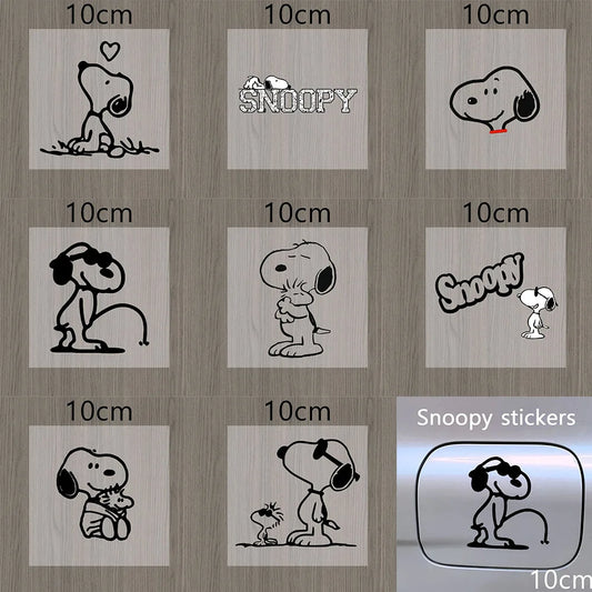 Car Snoopy Sticker – Creative Kawaii Decals for Tank, Boyfriend & Girlfriend, Christmas & Birthday Gift
