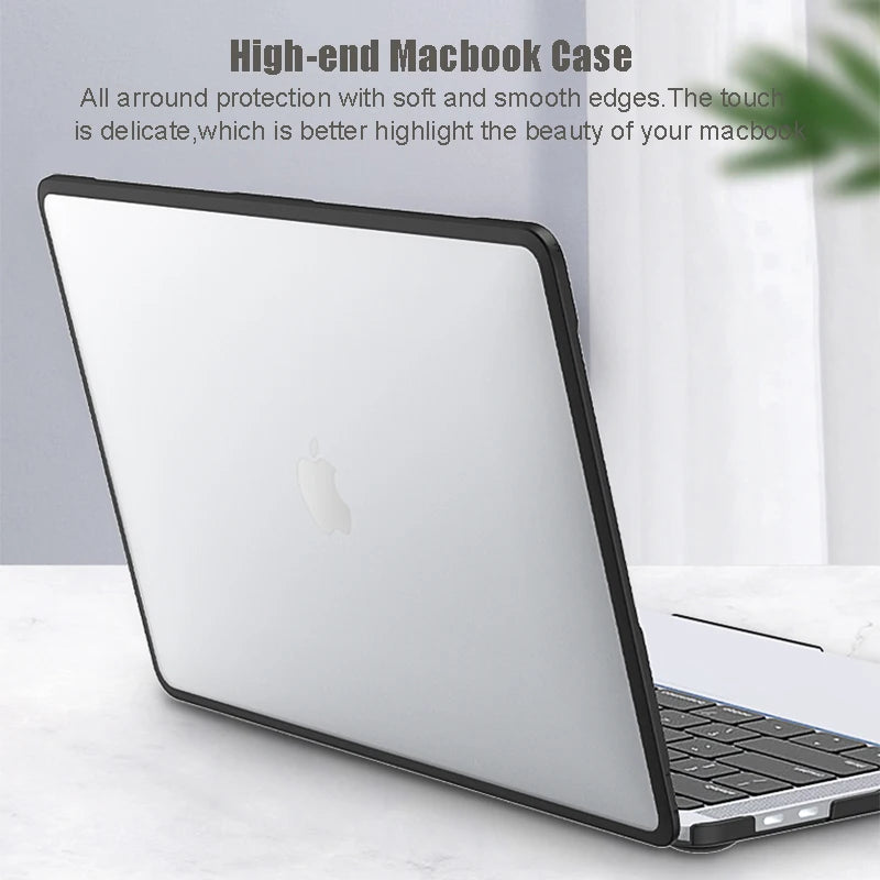 MacBook Air 15 inch M2 & 13-inch M1 Case – Laptop Cover for 2023 MacBook Air, Pro 13/14/16, Funda Coque