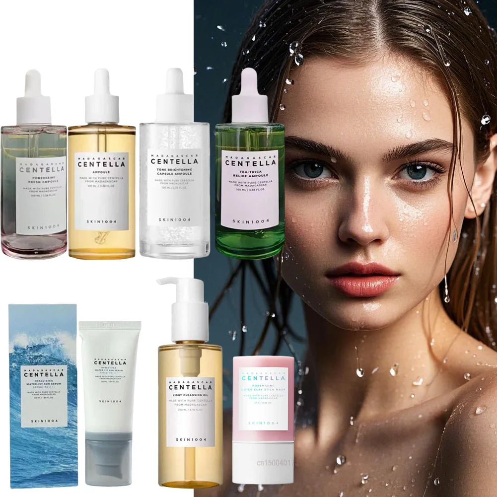 Centella Poremizing Deep Cleansing Foam – Oil Control & Moisturizing, Madagascar Centella Pore-Cleaning Skin Care 1004