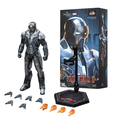 ZDTDS Iron Man & War Machine Legends Action Figures – MK37 Hammerhead, MK12, MK38 Igor, MK9 Iron Patriot Collectible Toy