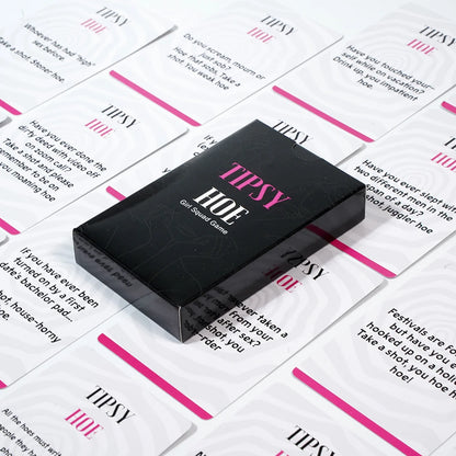 Tipsyhoe Night Game — Fun Party & Bachelorette Drinking Game for Ladies, Bridal Showers & Girls’ Night