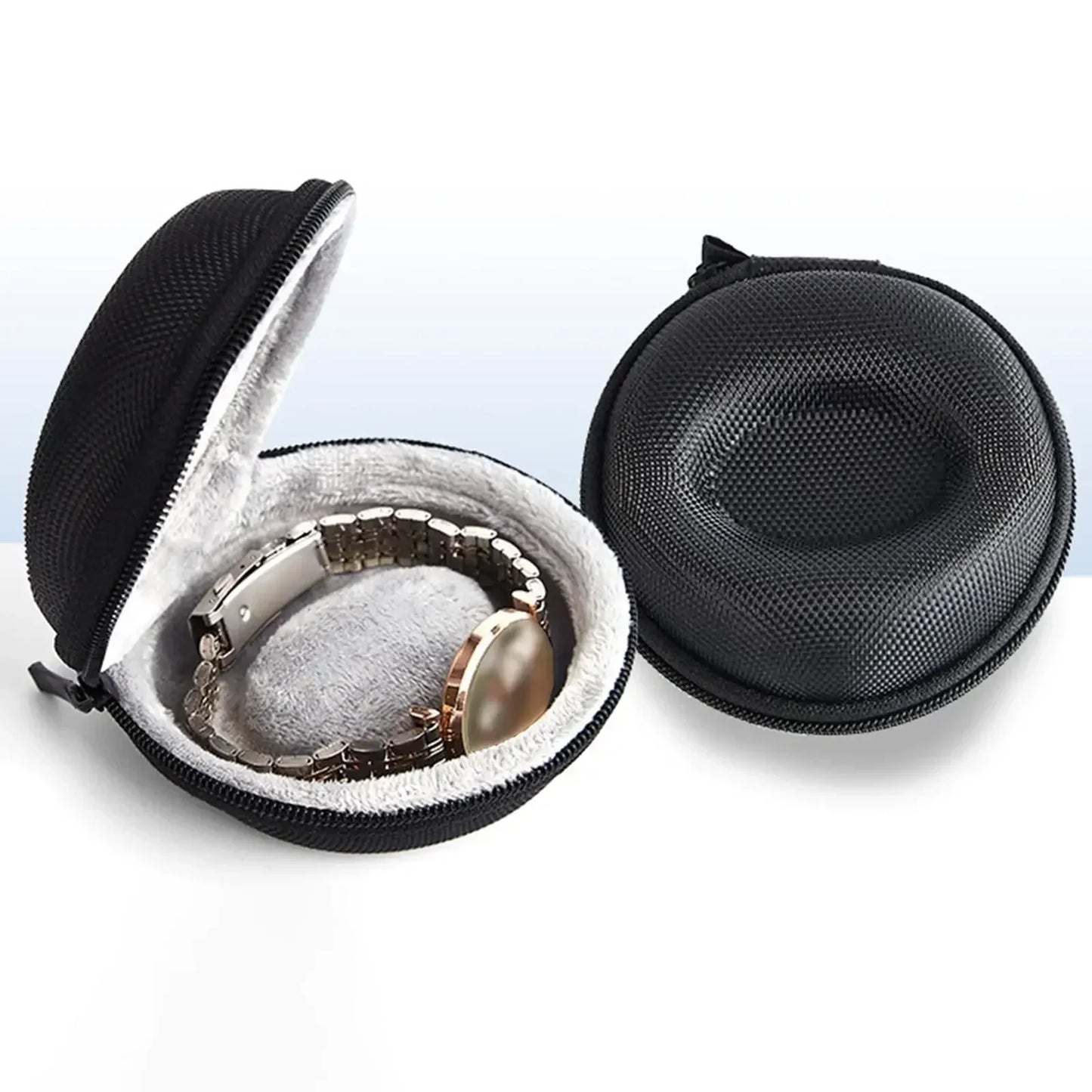 1-2PC Travel Watch Case — Portable Shock & Impact-Resistant Storage Box for Wristwatches and Smartwatches
