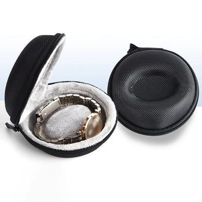 1-2PC Travel Watch Case — Portable Shock & Impact-Resistant Storage Box for Wristwatches and Smartwatches