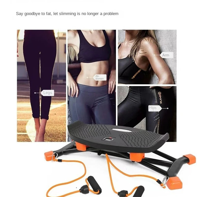 Indoor Ski Machine – Swinging Slide Trainer for Leg Toning & Slimming, Ski Simulation Stepper Equipment