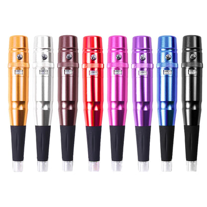 Permanent Makeup Rotary Tattoo Pen – Eyebrow & Lip Machine, Microblading & Piercing Gun PMU Kit
