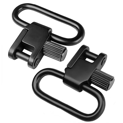 2PCS Tactical QD Sling Swivel Mount – 360° Quick Release Adapter for Rifle, Gun Sling Buckle Attachment Accessory