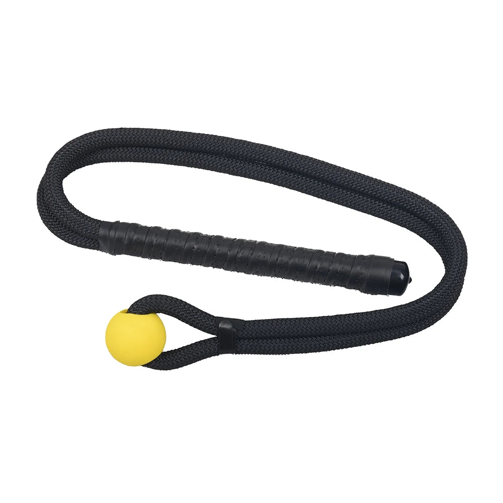Golf Swing Rope Training Aid – Fitness Equipment with EVA Ball for Posture Correction & Practice Training